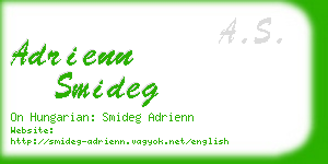 adrienn smideg business card